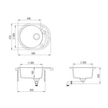 Кухонная мойка Teka Clave 45 S-TQ топаз бежевый 40148152