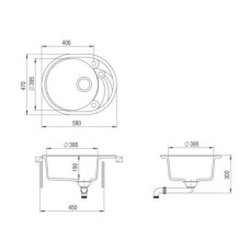 Кухонная мойка Teka Clave 45 S-TQ топаз бежевый 40148152