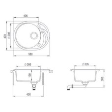 Кухонная мойка Teka Clave 45 S-TQ песочный 40148153