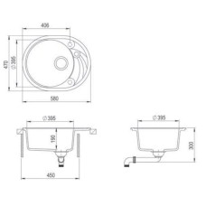 Кухонная мойка Teka Clave 45 S-TQ белый мрамор 40148154