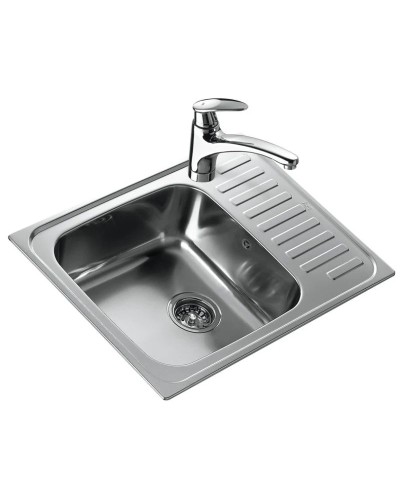 Кухонная мойка Teka Classic 1B 1/2D полированная сталь 10119070