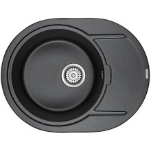 Кухонная мойка Paulmark Oval черный PM316502-BL
