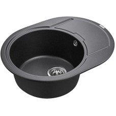 Кухонная мойка Paulmark Oval черный PM316502-BL