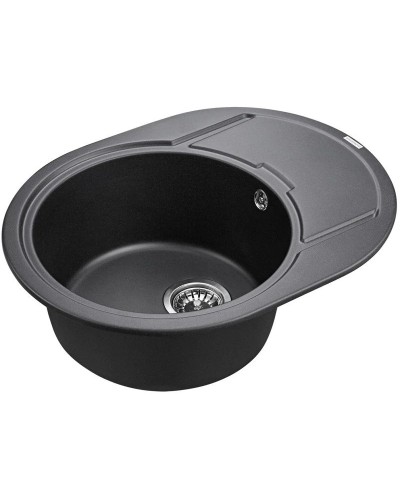 Кухонная мойка Paulmark Oval черный PM316502-BL