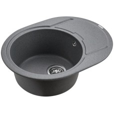 Кухонная мойка Paulmark Oval графит PM316502-DG