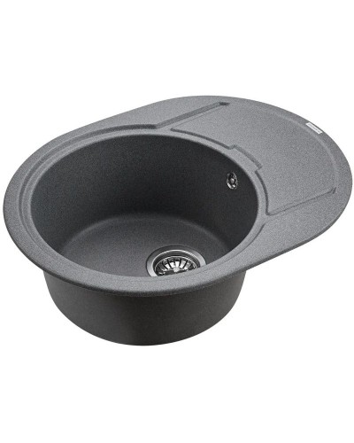 Кухонная мойка Paulmark Oval графит PM316502-DG