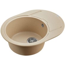 Кухонная мойка Paulmark Oval песочный PM316502-QU