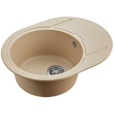 Кухонная мойка Paulmark Oval песочный PM316502-QU