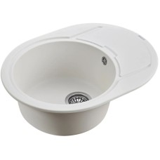 Кухонная мойка Paulmark Oval белый PM316502-WH