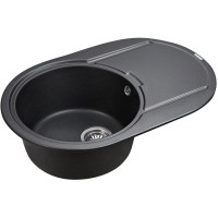 Кухонная мойка Paulmark Fittich черный PM317650-BL