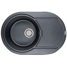 Кухонная мойка Paulmark Fittich черный металлик PM317650-BLM