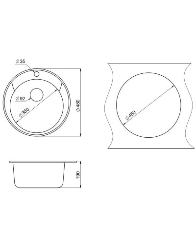 Кухонная мойка Paulmark Gelegen шампань PM404800-CH