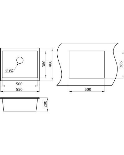 Кухонная мойка Paulmark Gera шампань PM205546-CH