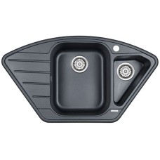 Кухонная мойка Paulmark Wiese черный металлик PM529050-BLM