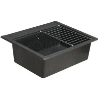 Кухонная мойка Акватон Делия графит 1A715232LD210