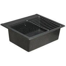 Кухонная мойка Акватон Делия графит 1A715232LD210