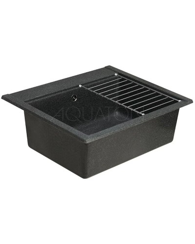 Кухонная мойка Акватон Делия графит 1A715232LD210