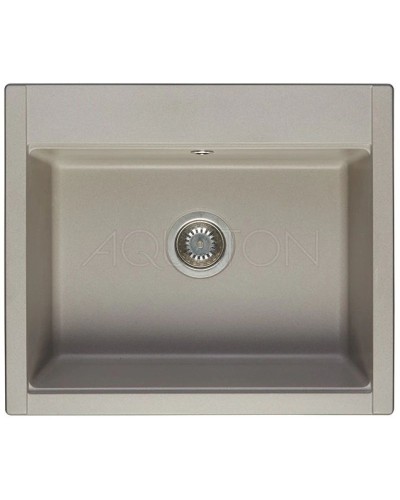 Кухонная мойка Акватон Делия серый шелк 1A715232LD250