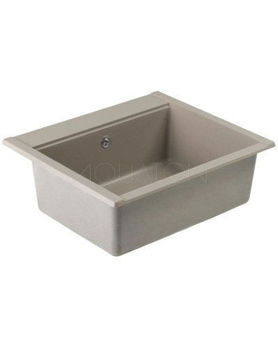 Кухонная мойка Акватон Делия серый шелк 1A715232LD250