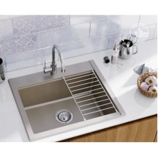 Кухонная мойка Акватон Делия серый шелк 1A715232LD250