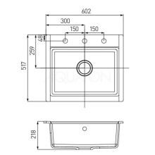 Кухонная мойка Акватон Делия терракот 1A715232LD270