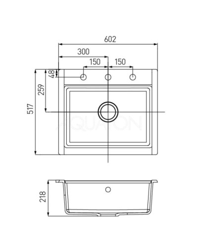Кухонная мойка Акватон Делия терракот 1A715232LD270