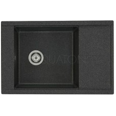 Кухонная мойка Акватон Делия графит 1A715132DE210