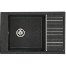 Кухонная мойка Акватон Делия графит 1A715132DE210