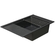 Кухонная мойка Акватон Делия графит 1A715132DE210