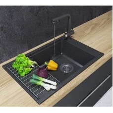 Кухонная мойка Акватон Делия графит 1A715132DE210