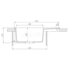 Кухонная мойка Акватон Делия песочный 1A715132DE220