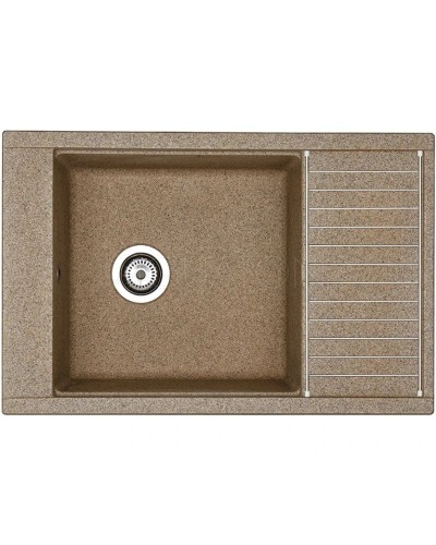 Кухонная мойка Акватон Делия терракот 1A715132DE270