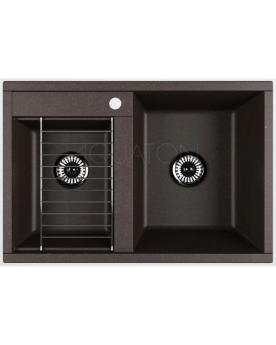 Кухонная мойка Акватон Делия кофе 1A723132DE280