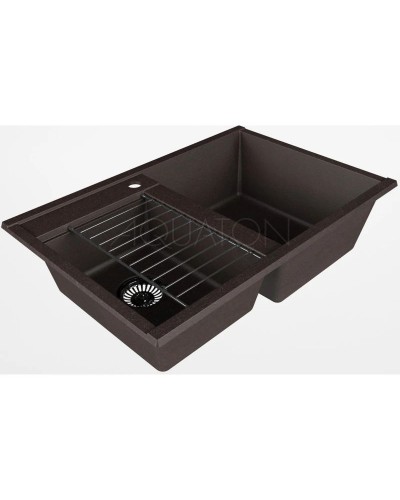 Кухонная мойка Акватон Делия кофе 1A723132DE280
