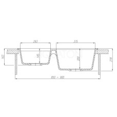Кухонная мойка Акватон Делия кофе 1A723132DE280