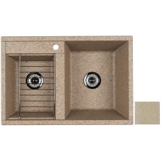 Кухонная мойка Акватон Делия песочный 1A723132DE220