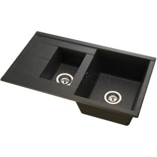 Кухонная мойка Акватон Делия графит 1A716232DE210