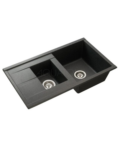 Кухонная мойка Акватон Делия графит 1A716232DE210