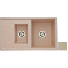 Кухонная мойка Акватон Делия песочный 1A716232DE220