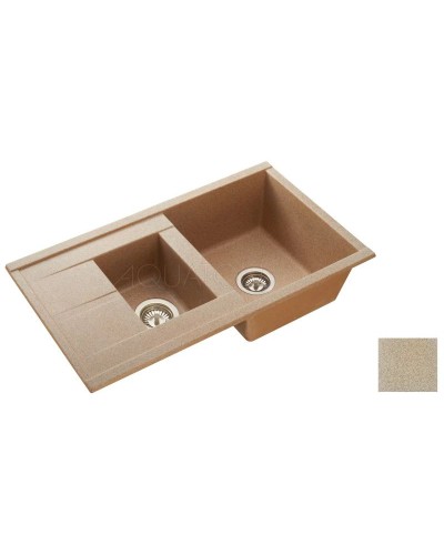 Кухонная мойка Акватон Делия песочный 1A716232DE220