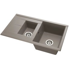Кухонная мойка Акватон Делия серый шелк 1A716232DE250