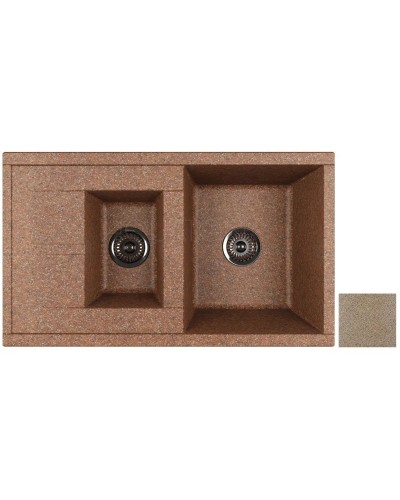 Кухонная мойка Акватон Делия терракот 1A716232DE270