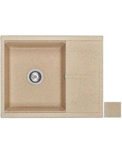 Кухонная мойка Акватон Делия песочный 1A718632DE220