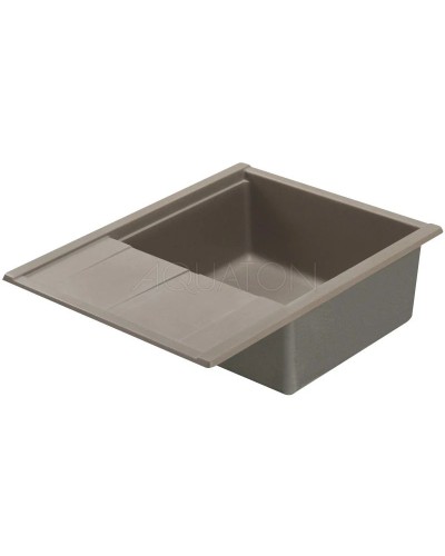 Кухонная мойка Акватон Делия серый шелк 1A718632DE250