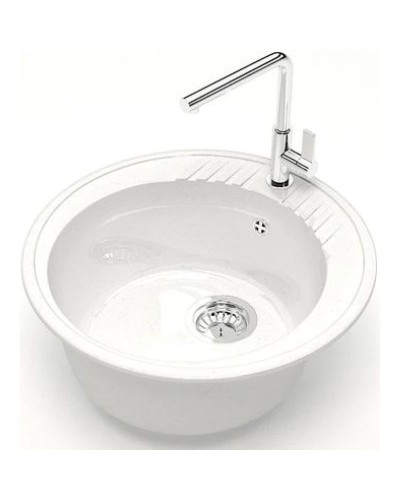 Кухонная мойка Marrbaxx Лексия Z6 белый лёд глянец Z006Q001