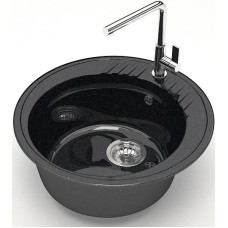 Кухонная мойка Marrbaxx Лексия Z6 черный глянец Z006Q004