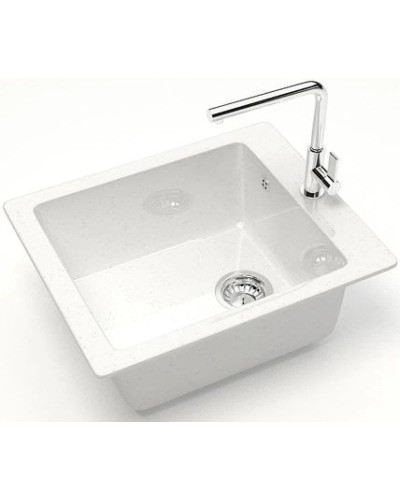 Кухонная мойка Marrbaxx Линди Z8 белый лёд глянец Z008Q001