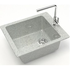 Кухонная мойка Marrbaxx Линди Z8 светло-серый глянец Z008Q010