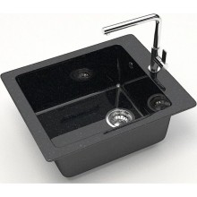 Кухонная мойка Marrbaxx Линди Z8 черный глянец Z008Q004