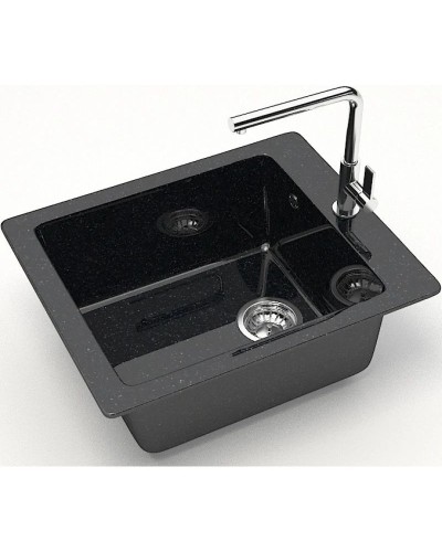 Кухонная мойка Marrbaxx Линди Z8 черный глянец Z008Q004